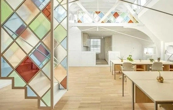Modern stained glass Modern stained glass