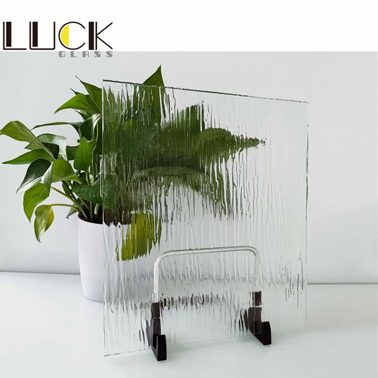 Rain Pattern Shower Glass